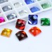 DZ-1038 colorful crystal flat back pendant stones for jewelry making